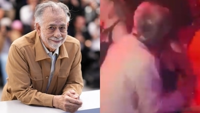 A video of Francis Ford Coppola kissing female extras on the sets of Megalopolis has received flak. (AP/Variety) A video of Francis Ford Coppola kissing female extras on the sets of Megalopolis has received flak. (AP/Variety)