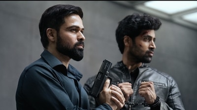 Emraan Hashmi and Adivi Sesh in a still from G2. Emraan Hashmi and Adivi Sesh in a still from G2.