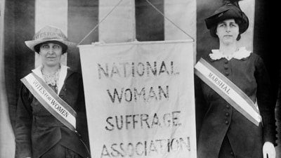 7. Susan B Anthony and Elizabeth Cady Stanton's friendship was pivotal in the women's suffrage movement in the United States as their collaborative efforts laid the groundwork for the eventual passage of the 19th Amendment, granting women the right to vote. (Photo by Twitter/SandraFerrerV)