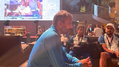 Krishnan is quite easy-going and casual even in the way he dresses in a pair of jeans and sweatshirt. (Shrenik Avlani)