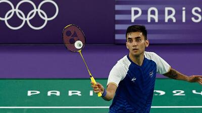 Lakshya Sen is India’s first male shuttler in an Olympic semi-final. (AFP) Lakshya Sen is India’s first male shuttler in an Olympic semi-final. (AFP)