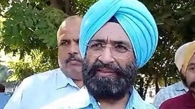 Malwinder Singh, the suspended assistant inspector general (AIG) of Punjab Police who shot dead his son-in-law Harprit Singh, an Indian Revenue Service officer, at the Chandigarh district court complex in Sector 43 on Saturday afternoon. (HT file photo)