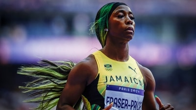 Jamaican legend Shelly-Ann Fraser-Pryce, who was chasing her fifth consecutive medal in 100m, was listed as DNS in the women's semifinal. This was set to be Fraser-Pryce's final Olympics.&nbsp; (REUTERS)