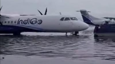 Rain Today Live Updates: Kolkata airport runway suffers major waterlogging. Rain Today Live Updates: Kolkata airport runway suffers major waterlogging.
