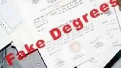 The Moga police have booked 27 persons for allegedly submitting “fake experience certificates” to get the teaching fellow jobs in the education department in 2007. (HT File) The Moga police have booked 27 persons for allegedly submitting “fake experience certificates” to get the teaching fellow jobs in the education department in 2007. (HT File)