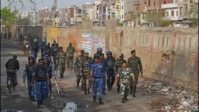 The court was hearing a case registered on February 28, 2020, on a complaint of one Naresh Chand who had alleged that on February 25 at around 5pm rioters barged into his house, ransacked it, and set it ablaze. He alleged that in the incident, the mob also looted his house. (HT Archive) The court was hearing a case registered on February 28, 2020, on a complaint of one Naresh Chand who had alleged that on February 25 at around 5pm rioters barged into his house, ransacked it, and set it ablaze. He alleged that in the incident, the mob also looted his house. (HT Archive)