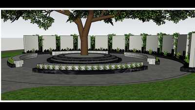 The design of the proposed Dwadash Jyotirlingas set to come up at Madan Mohan Malviya Garden in Prayagraj (SOURCED) The design of the proposed Dwadash Jyotirlingas set to come up at Madan Mohan Malviya Garden in Prayagraj (SOURCED)
