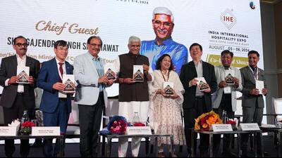 The minister added that the hospitality expo plays a crucial role in shaping the future of India’s tourism sector and addressing gaps to drive further development. (HT Photo) The minister added that the hospitality expo plays a crucial role in shaping the future of India’s tourism sector and addressing gaps to drive further development. (HT Photo)