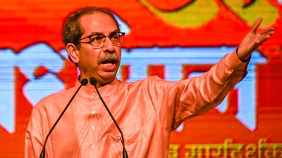 Shiv Sena (UBT) party chief Uddhav Thackeray. (Raju Shinde/HT Photo) Shiv Sena (UBT) party chief Uddhav Thackeray. (Raju Shinde/HT Photo)
