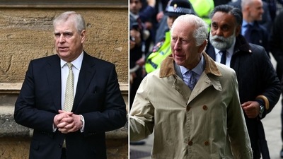King Charles trying to ‘force’ Prince Andrew out of Royal Lodge (Photo by JUSTIN TALLIS / AFP, Action Images via Reuters/Matthew Childs) King Charles trying to ‘force’ Prince Andrew out of Royal Lodge (Photo by JUSTIN TALLIS / AFP, Action Images via Reuters/Matthew Childs)