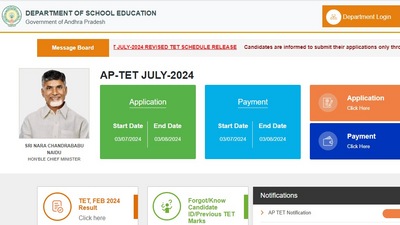 APTET 2024 registration closes today at aptet.apcfss.in APTET 2024 registration closes today at aptet.apcfss.in