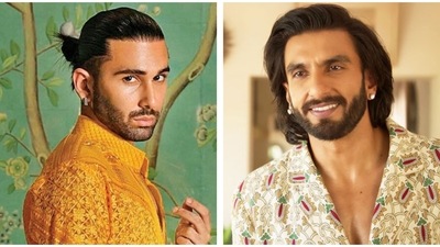 Ranveer Singh's attempt at channeling Orry has his approval. Ranveer Singh's attempt at channeling Orry has his approval.