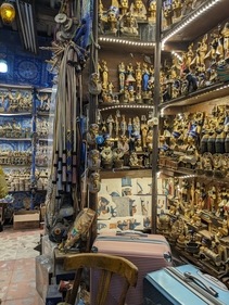 Khan el-Khalili is littered with figurines from the Pharaonic era (Photo Credits: Priyanka Kapoor/HT) Khan el-Khalili is littered with figurines from the Pharaonic era (Photo Credits: Priyanka Kapoor/HT)