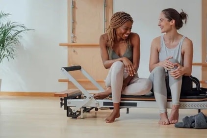 Pilates with best friend. (Unsplash) Pilates with best friend. (Unsplash)