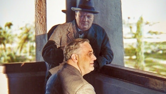 4. Did you know Franklin D Roosevelt and Winston Churchill's historic friendship during World War II was crucial in the Allied victory? The strong personal bond between these two leaders facilitated close cooperation and strategic planning, which was pivotal in defeating the Axis powers.(Photo by Twitter/fasc1nate)