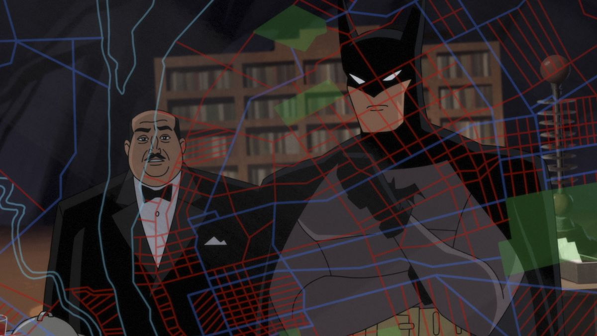 Alfred and Batman in Batman: Caped Crusader