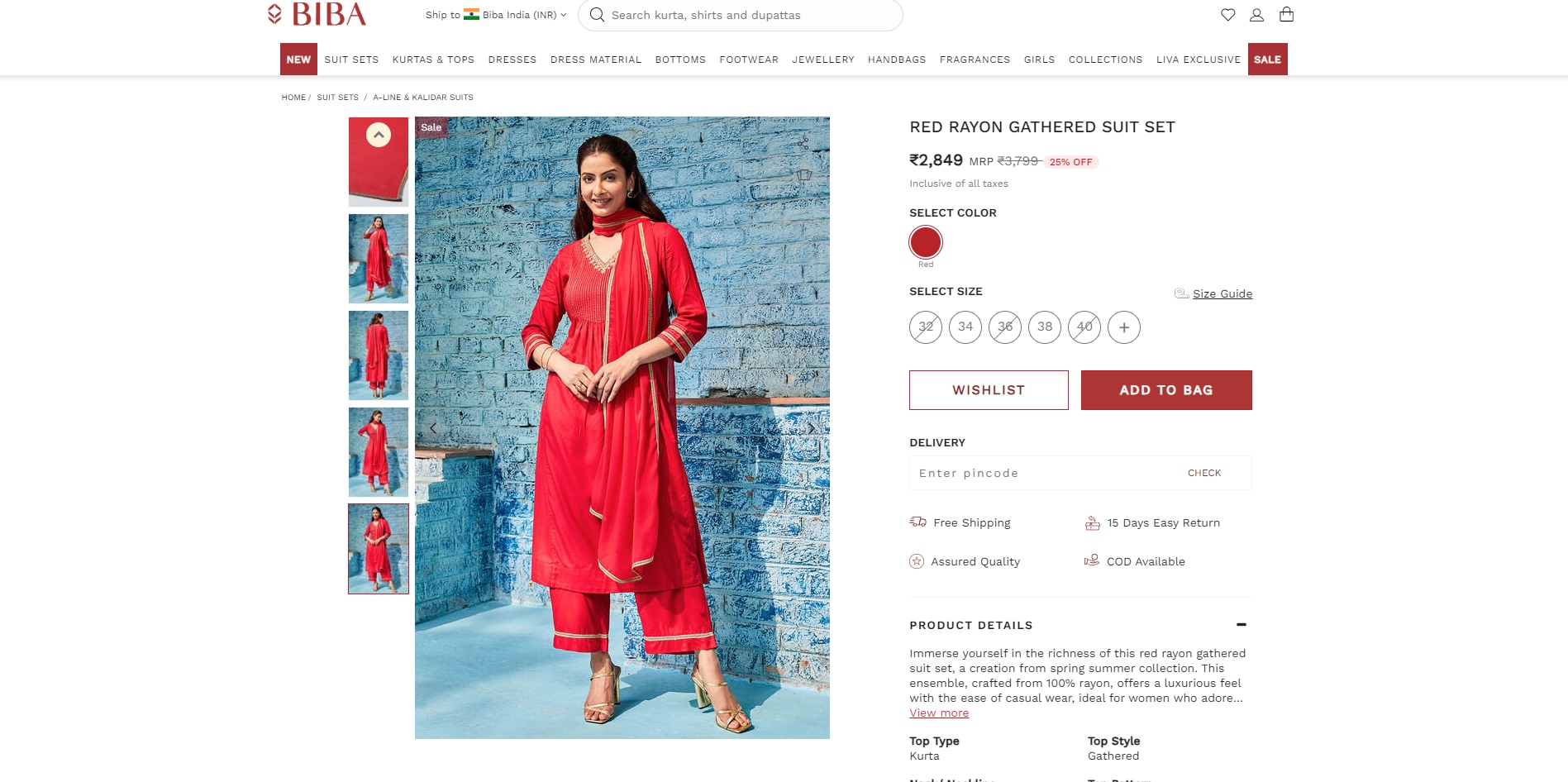 The price of Shraddha Kapoor's red suit. 