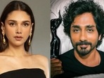 Aditi Rao Hydari shared a picture of Siddharth with his Filmfare Awards.