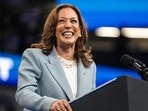 Kamala Harris trolled for speaking in ‘Southern accent’ at Atlanta rally (Photo by Elijah Nouvelage / AFP)