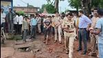 Nine children were killed and four were injured after a house wall collapsed on them near a temple in Sagar district on Sunday morning (ANI Photo) Nine children were killed and four were injured after a house wall collapsed on them near a temple in Sagar district on Sunday morning (ANI Photo)