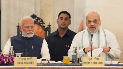 Prime Minister Narendra Modi and Union Home Minister Amit Shah. (PTI)
