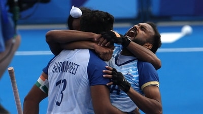 The Indian team fought hard till the final minute despite being one man less in the middle for the majority of time and got past Great Britain to reach the semis. (AFP) The Indian team fought hard till the final minute despite being one man less in the middle for the majority of time and got past Great Britain to reach the semis. (AFP)