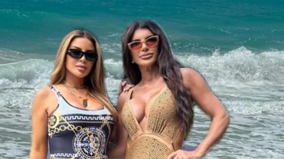 RHONJ star Teresa Giudice is being slammed by fans for 'worst' photo editing (Instagram/ @teresagiudice) RHONJ star Teresa Giudice is being slammed by fans for 'worst' photo editing (Instagram/ @teresagiudice)