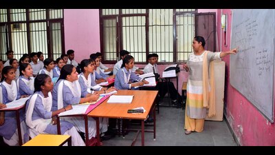 The number of activities being introduced in the government schools on a daily basis has become troublesome for the teachers amid staff crunch. (HT File) The number of activities being introduced in the government schools on a daily basis has become troublesome for the teachers amid staff crunch. (HT File)
