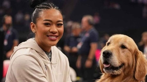 "Thank god for Beacon" posted Suni Lee after the first night of trials "Thank god for Beacon" posted Suni Lee after the first night of trials