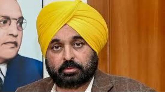 Chief minister Bhagwant Mann. (HT File Photo)