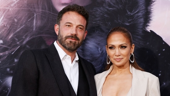 (FILES) JLo's new cocktail line caused the split between her and Ben Affleck. (Photo by Michael Tran / AFP)(AFP)