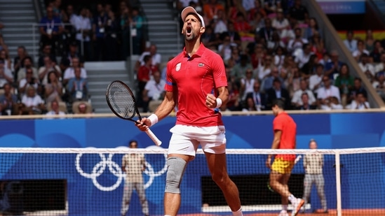 Novak Djokovic vs Carlos Alcaraz Live score, Paris Olympics 2024 final