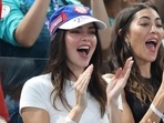 Kendal Jenner seen in the bleachers as she cheers on Team USA(instagram) Kendal Jenner seen in the bleachers as she cheers on Team USA(instagram)