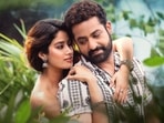 Chuttamalle shows the softer side of Jr NTR as he dances with Janhvi Kapoor.