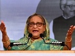 Thousands of Bangladeshi protesters stormed the palace of Prime Minister Sheikh Hasina in Dhaka on August 5, 2024, as she had fled after mass demonstrations demanding that she quit. Thousands of Bangladeshi protesters stormed the palace of Prime Minister Sheikh Hasina in Dhaka on August 5, 2024, as she had fled after mass demonstrations demanding that she quit.