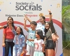 Children joined in enthusiastically for different outdoor activities on Sunday afternoon. Children joined in enthusiastically for different outdoor activities on Sunday afternoon.