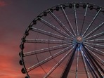 Thirupathur, Tamil Nadu: The Ferris wheel tiled in the middle of the ride. (Unsplash) Thirupathur, Tamil Nadu: The Ferris wheel tiled in the middle of the ride. (Unsplash)