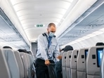 The flight was going from Los Angeles to New York when it had to make an emergency landing. The flight was going from Los Angeles to New York when it had to make an emergency landing.