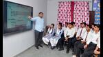 Aiming to promote quality education, 48 government schools in the district were to receive funding under NABARD to install interactive panels. (HT Photo) Aiming to promote quality education, 48 government schools in the district were to receive funding under NABARD to install interactive panels. (HT Photo)