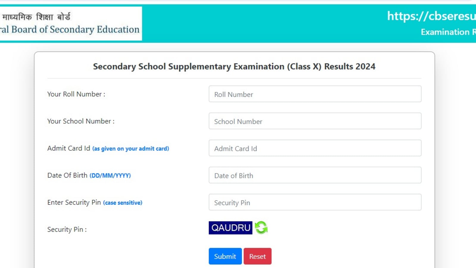 CBSE Class 10 Compartment results declared at results.cbse.nic.in, direct link to check marks here