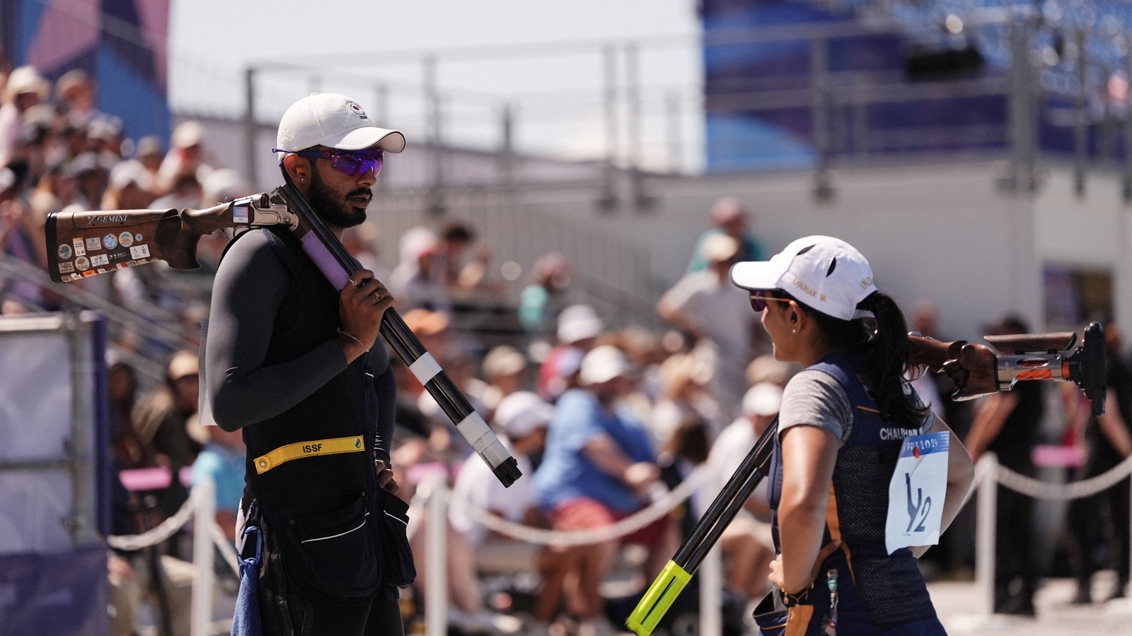 Indian Skeet Shooters Miss Out on Bronze at Paris Olympics