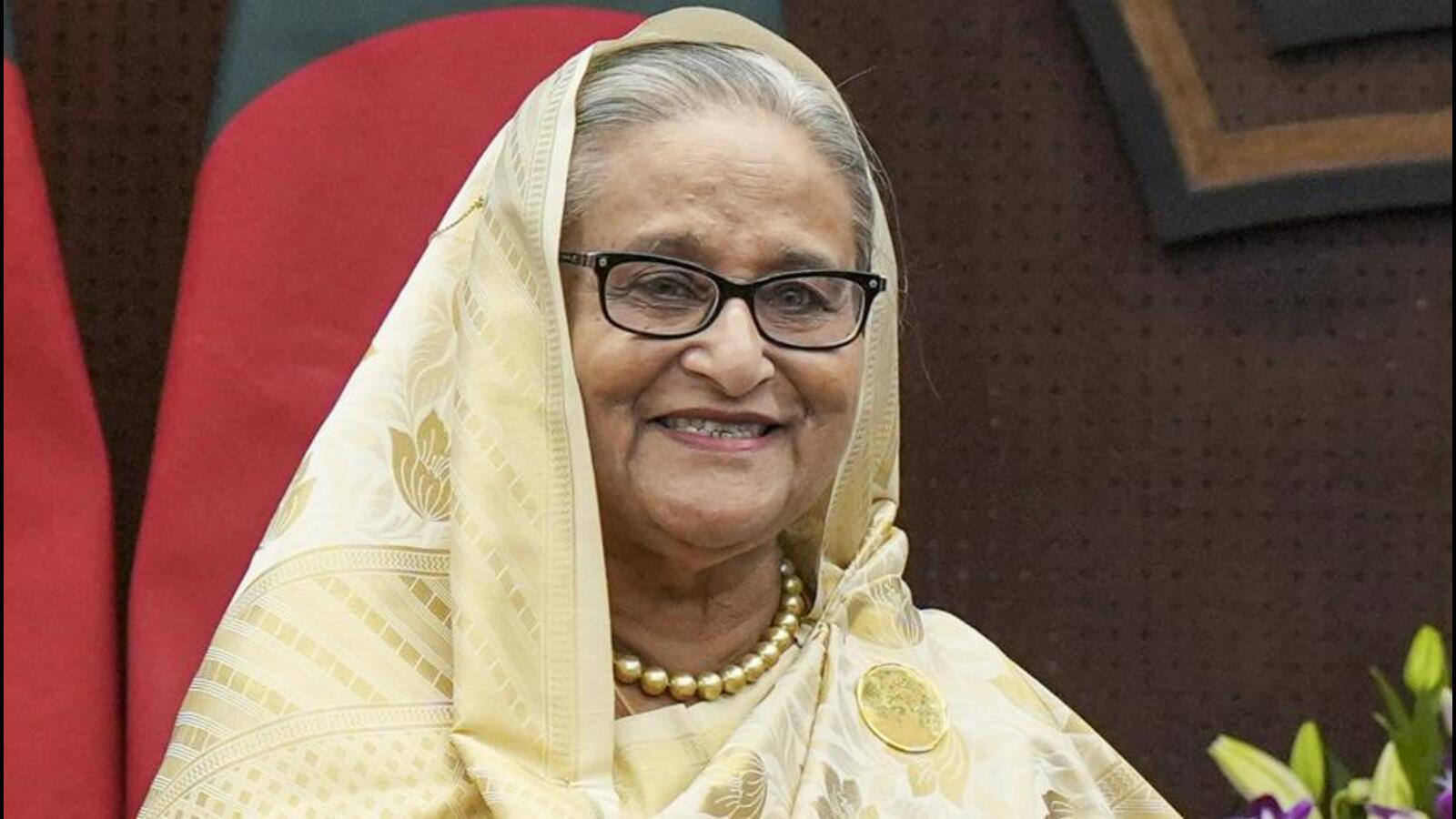 Bangladesh Air Force aircraft carrying Sheikh Hasina lands in Hindon