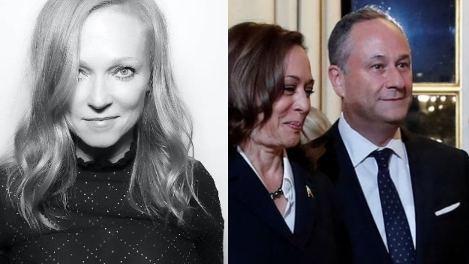 Kamala Harris’ husband’s ex-wife reacts after he admits to having affair with nanny during their marriage