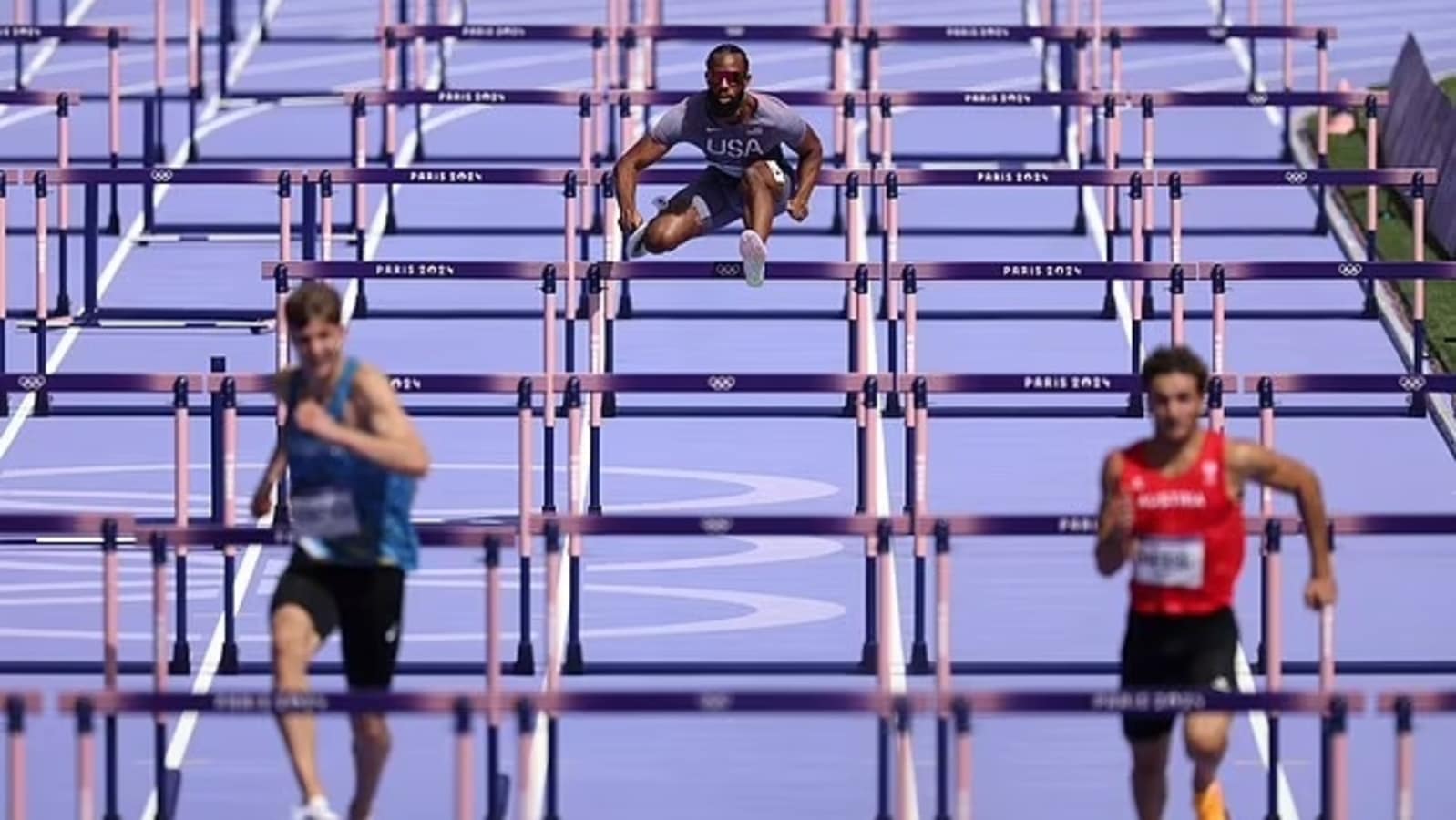 USA’s Freddie Crittenden opens up about ’emotional choice’ to finish last in 110m hurdles race at Olympics