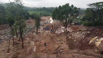 The landslides in Wayanad have killed over 350 people and rendered 6,759 people homeless. (ANI Photo) (ANI ) The landslides in Wayanad have killed over 350 people and rendered 6,759 people homeless. (ANI Photo) (ANI )