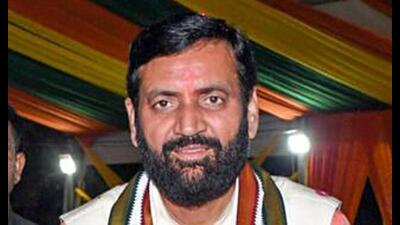 Haryana chief minister Nayab Singh Saini also announced that farmers who keep indigenous cows will be given an annual grant of  ₹30,000 per cow. (CMO Haryana-X)