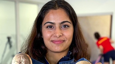 Manu Bhaker, 22, has won two bronze medals in Paris Olympics 2024. (Photo: X) Manu Bhaker, 22, has won two bronze medals in Paris Olympics 2024. (Photo: X)