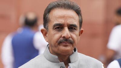 MoS (environment) Kirti Vardhan Singh at Parliament House complex in New Delhi. (PTI Photo) MoS (environment) Kirti Vardhan Singh at Parliament House complex in New Delhi. (PTI Photo)