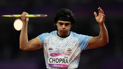 Neeraj Chopra goes into the javelin competition in Paris aiming to defend his gold medal. (REUTERS) Neeraj Chopra goes into the javelin competition in Paris aiming to defend his gold medal. (REUTERS)