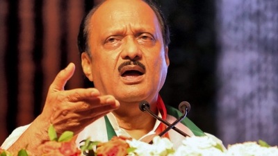 Maharashtra Deputy CM and NCP leader Ajit Pawar. (PTI) Maharashtra Deputy CM and NCP leader Ajit Pawar. (PTI)